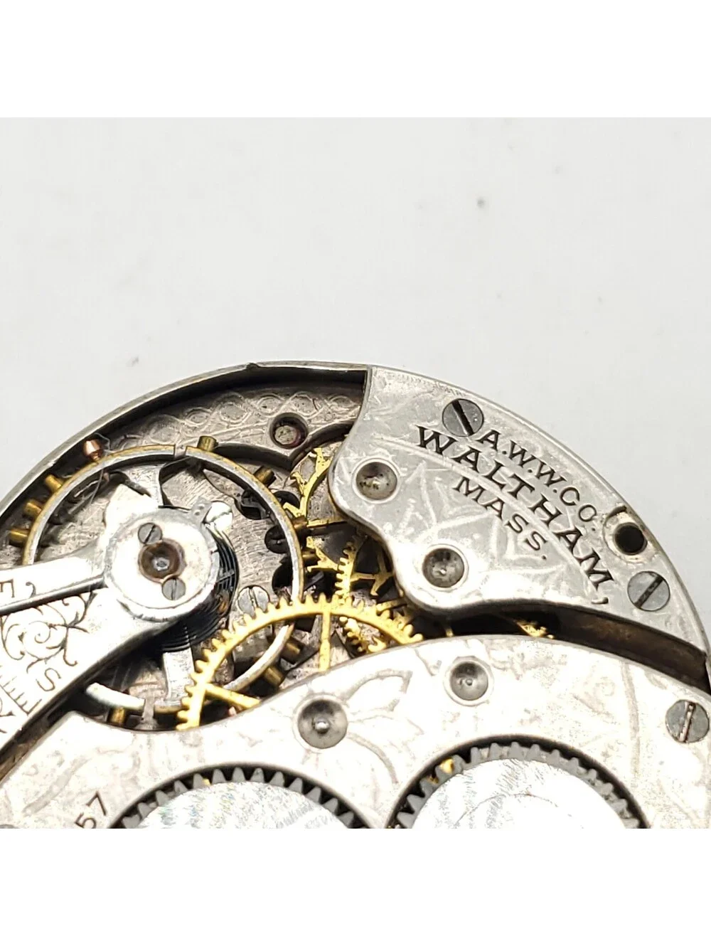 Waltham Mass Movement 16905657 For Parts Or Repair 29mm